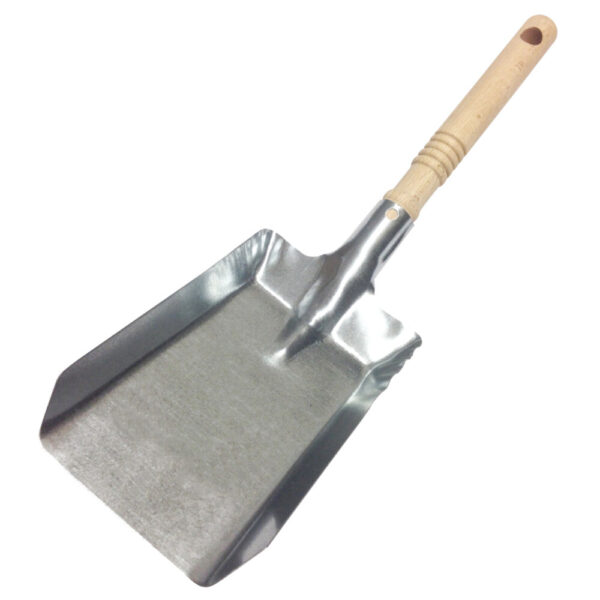 Kohleschaufel aus verzinktem Metall